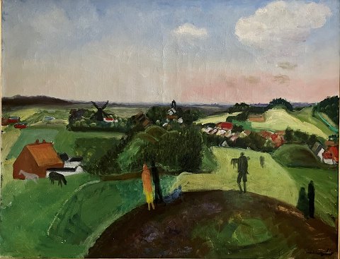 "Landscape with king