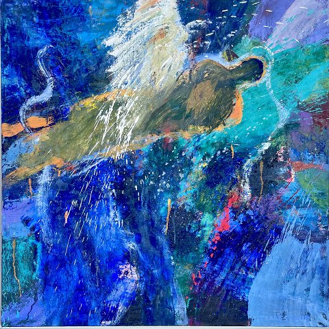 Hans Tyrrestrup 1944
Ca. 2000
100 x 100 (104 x 104)
