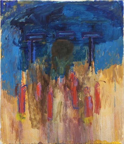 Sven Havsteen-Mikkelsen 1912-1999
ca. 1970
 145 x 128 cm.
