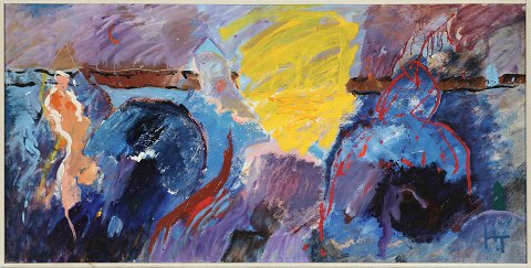 Hans Tyrrestrup 1944ca. 199057 x 118 cm. (62 x 123 cm)